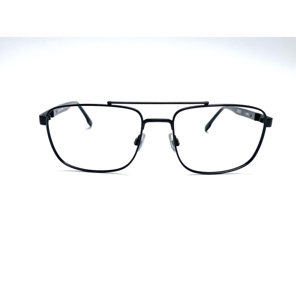 New IZOD Black Metal Aviator Glasses IZ 806 Black 58 16 145